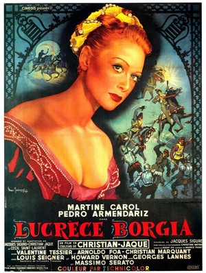 Lucrèce Borgia (1953) - poster