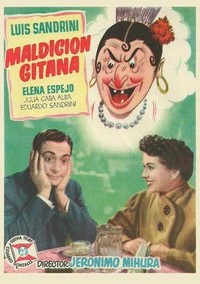 Maldición Gitana (1953) - poster