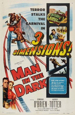 Man in the Dark (1953) - poster