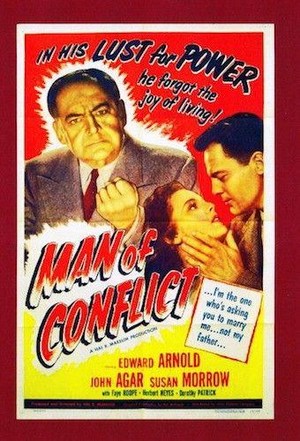 Man of Conflict (1953) - poster