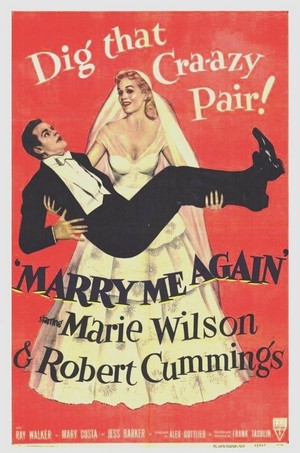 Marry Me Again (1953) - poster