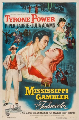 Mississippi Gambler,  The (1953) - poster