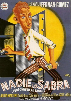 Nadie Lo Sabrá (1953) - poster