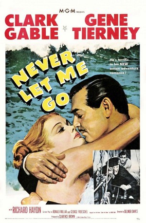 Never Let Me Go (1953) - poster