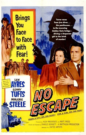 No Escape (1953) - poster