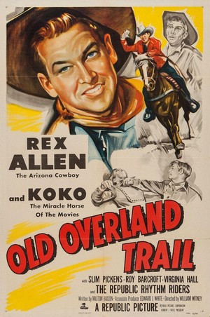 Old Overland Trail (1953) - poster