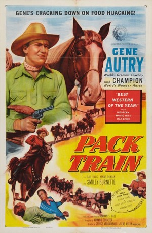 Pack Train (1953) - poster