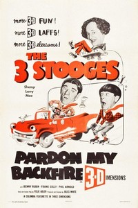 Pardon My Backfire (1953) - poster