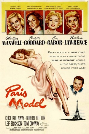 Paris Model (1953) - poster