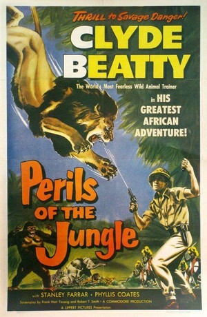 Perils of the Jungle (1953) - poster