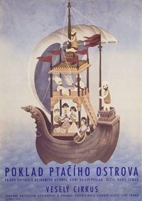 Poklad Ptačího Ostrova (1953) - poster