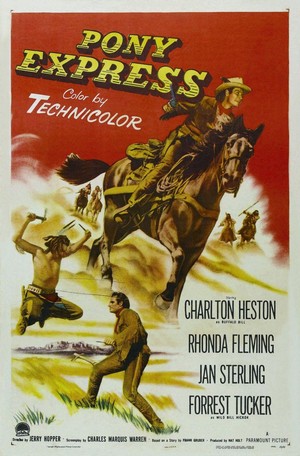 Pony Express (1953) - poster