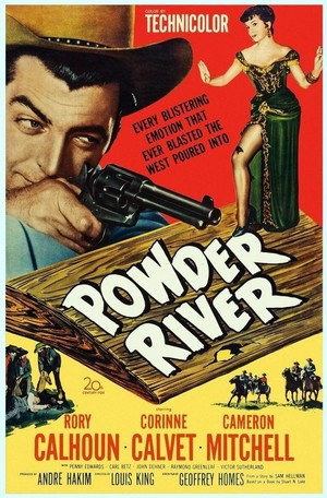 Powder River (1953) - poster