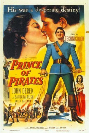 Prince of Pirates (1953) - poster