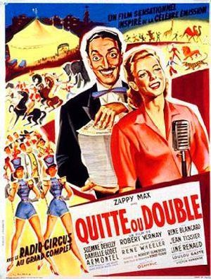 Quitte ou Double (1953) - poster