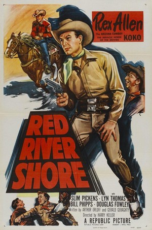 Red River Shore (1953) - poster