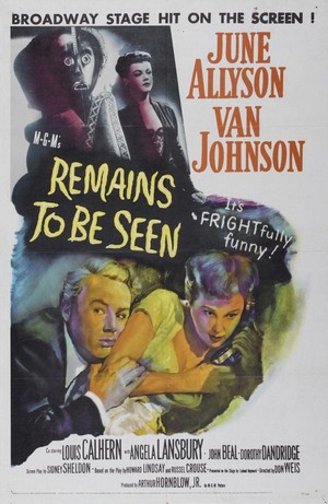 Remains to Be Seen (1953) - poster