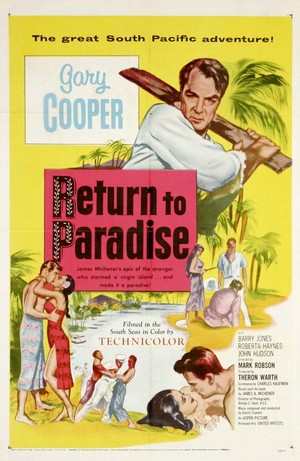 Return to Paradise (1953) - poster