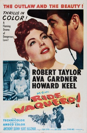 Ride, Vaquero! (1953) - poster