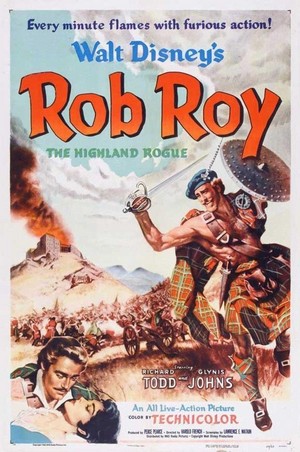 Rob Roy, the Highland Rogue (1953) - poster