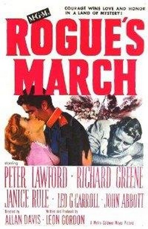 Rogue's March (1953) - poster