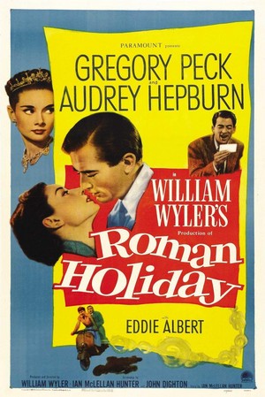 Roman Holiday (1953) - poster