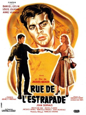 Rue de l'Estrapade (1953) - poster