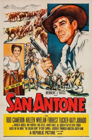 San Antone (1953) - poster