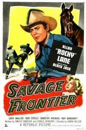 Savage Frontier (1953) - poster