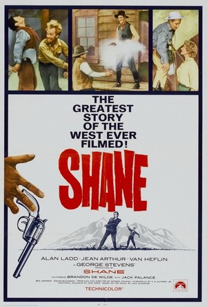 Shane (1953) - poster