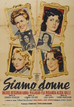 Siamo Donne (1953) - poster