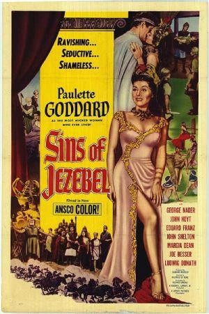 Sins of Jezebel (1953) - poster