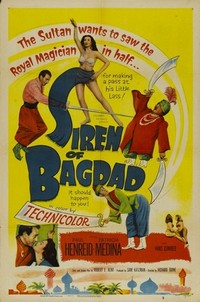 Siren of Bagdad (1953) - poster