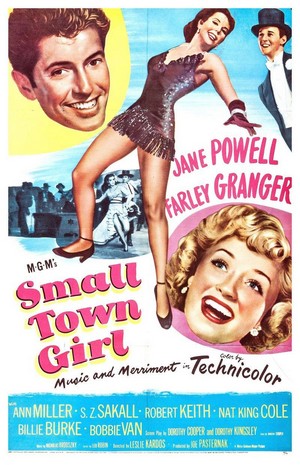 Small Town Girl (1953) - poster