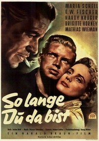 Solange Du Da Bist (1953) - poster