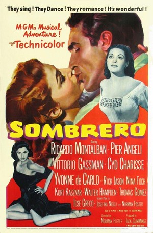 Sombrero (1953) - poster