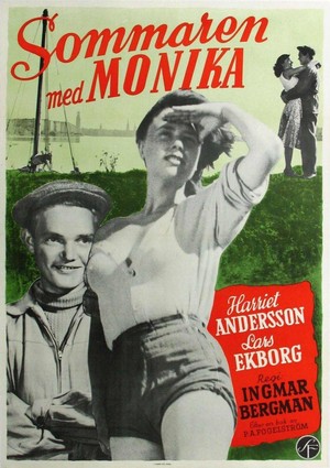Sommaren med Monika (1953) - poster