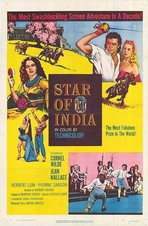 Star of India (1953) - poster