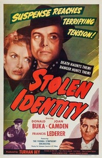 Stolen Identity (1953) - poster