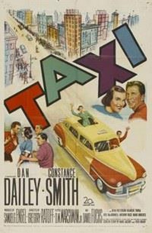 Taxi (1953) - poster