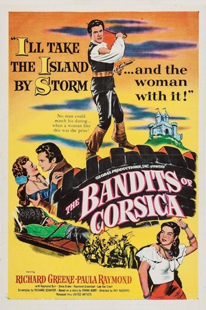 The Bandits of Corsica (1953) - poster