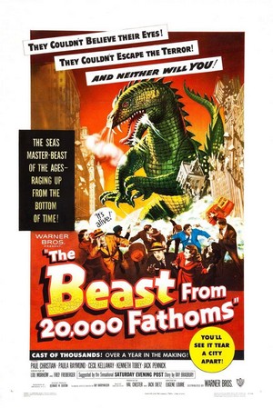 The Beast from 20,000 Fathoms (1953) - poster