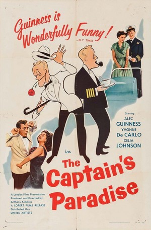The Captain's Paradise (1953) - poster