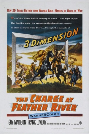 The Charge at Feather River (1953) - poster