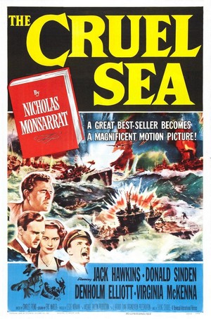 The Cruel Sea (1953) - poster