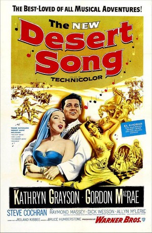 The Desert Song (1953) - poster