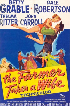 The Farmer Takes a Wife (1953) - poster