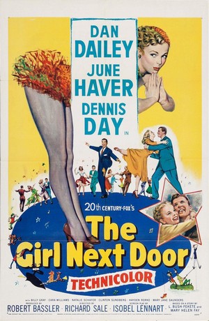 The Girl Next Door (1953) - poster