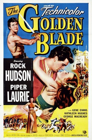 The Golden Blade (1953) - poster