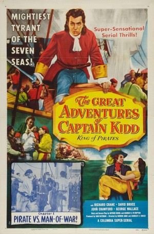 The Great Adventures of Captain Kidd (1953) - poster